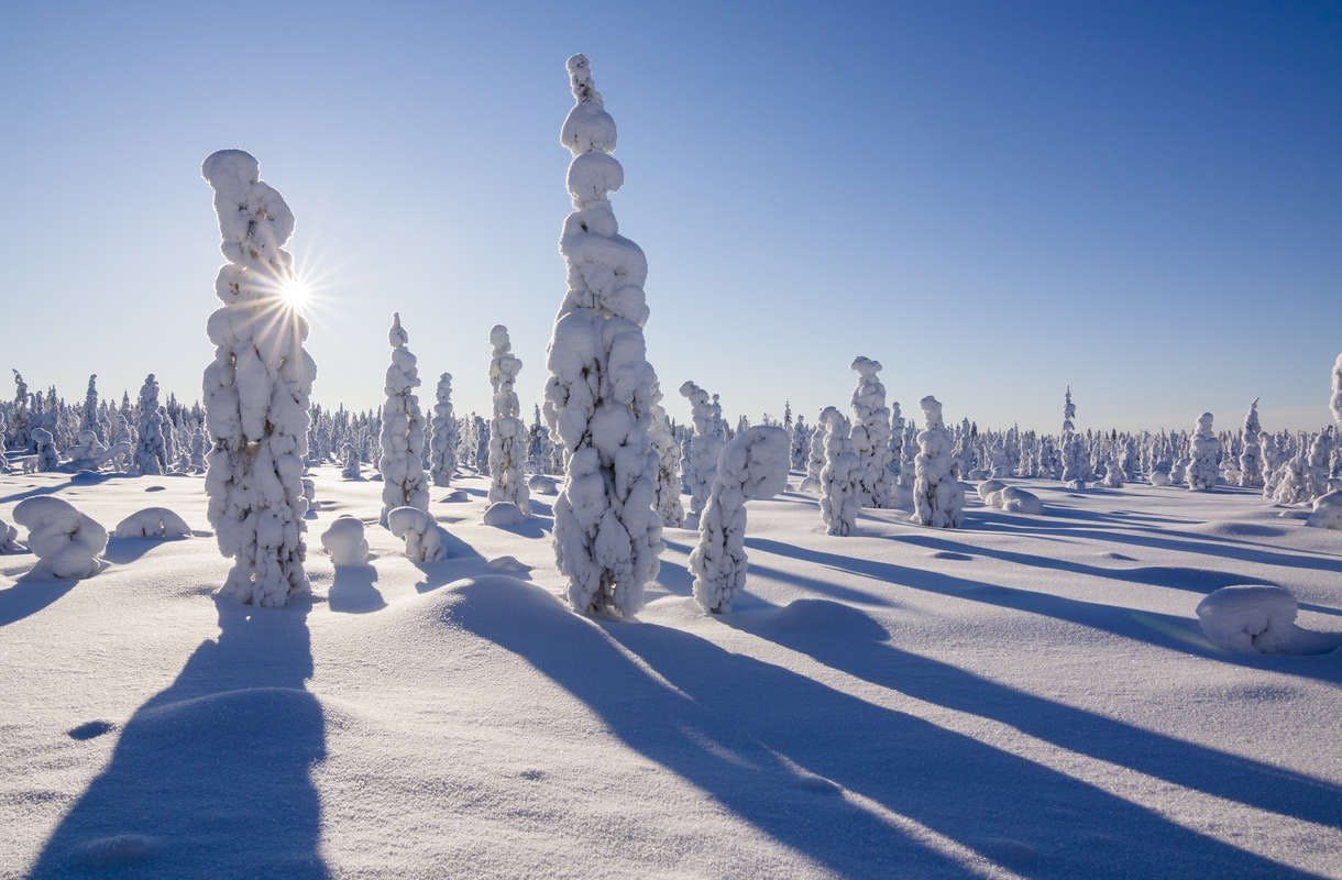 Tahdotko viettää valkeaa joulua ilman stressiä? Vietä joulu Lapissa!