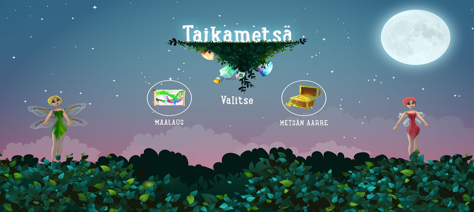Taikametsä – digitaalinen peliseinä