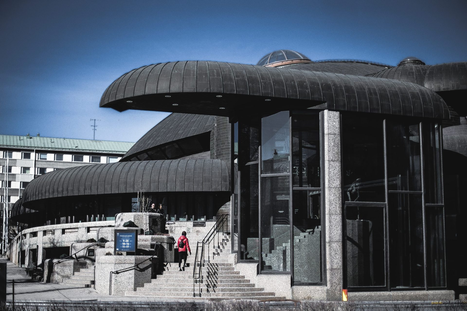 Pääkirjasto Metso (Komisario Koskisen Tampere)
