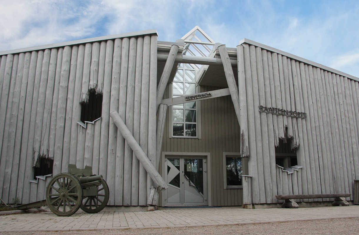 Raatteen portin talvisotamuseo Suomussalmella