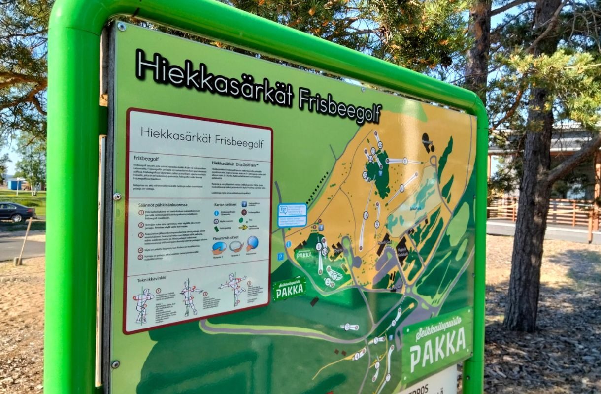 Hiekkasärkät Frisbeegolf, Kalajoki
