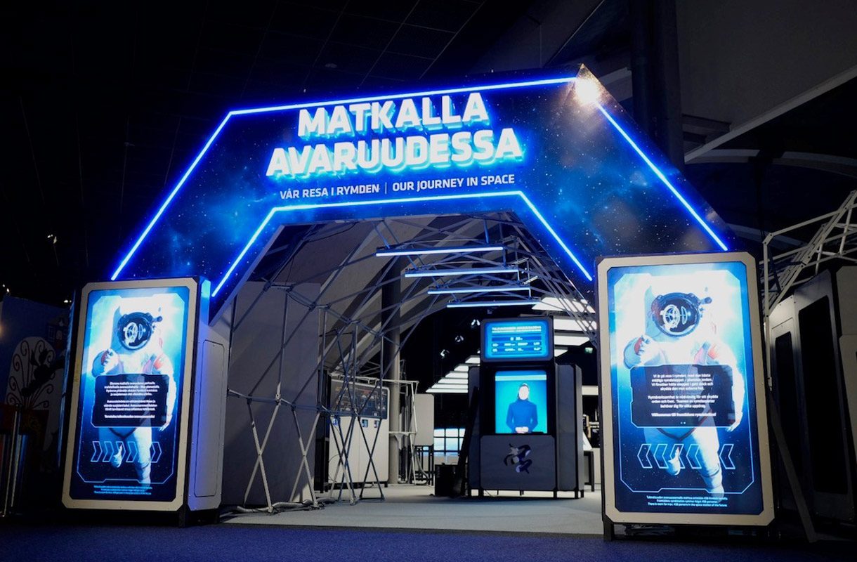 Heurekan Matkalla avaruudessa -näyttely sopii kaiken ikäisille