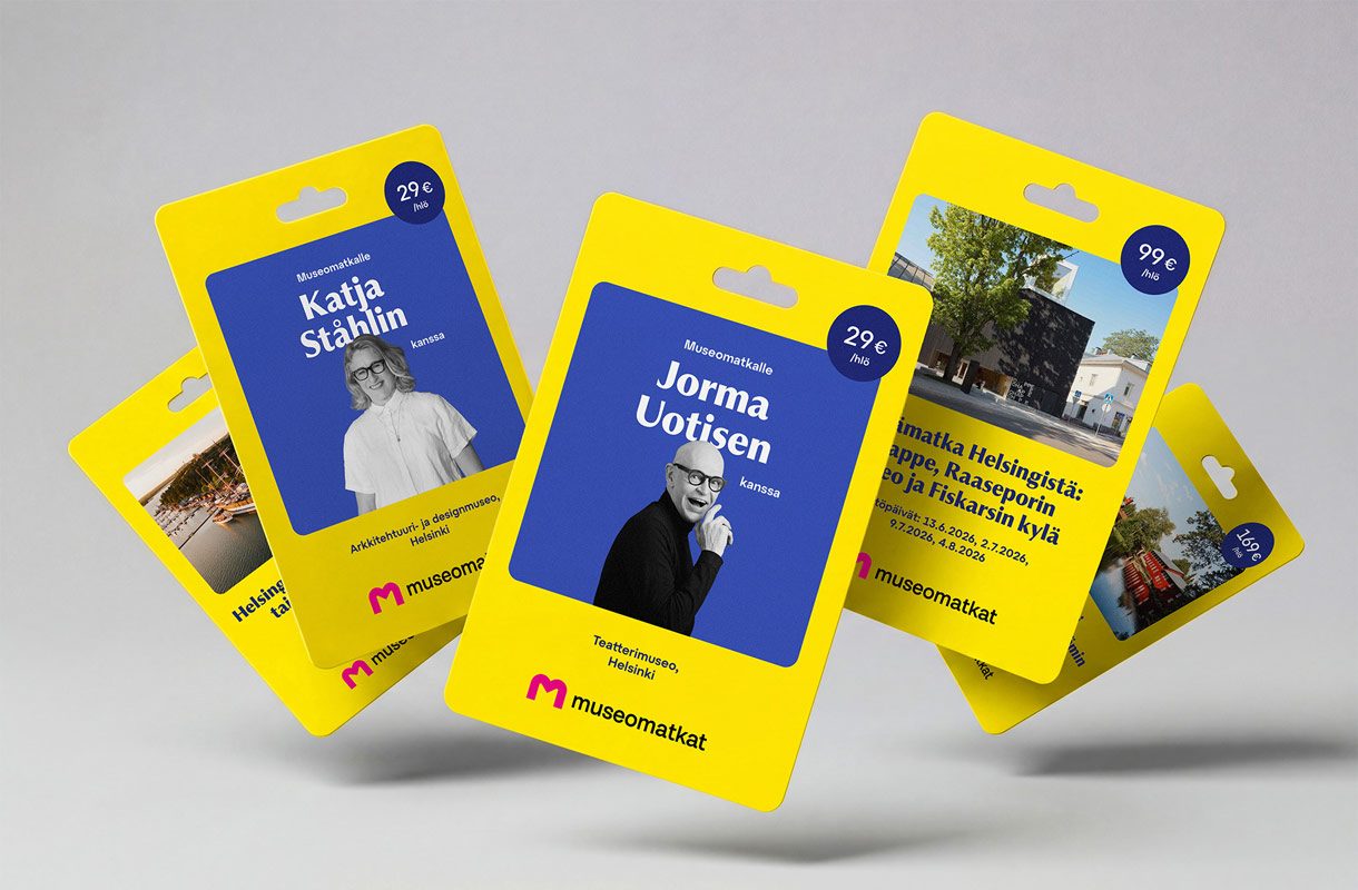 Museomatkojen kohdekortit